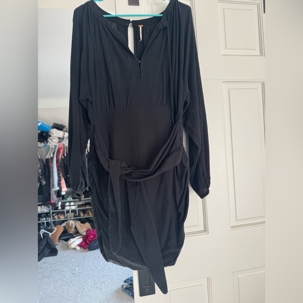 Free People linen dress